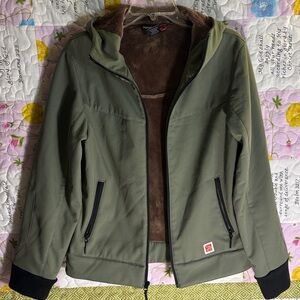 Rossignol Kara green hooded ski Jacket sz M